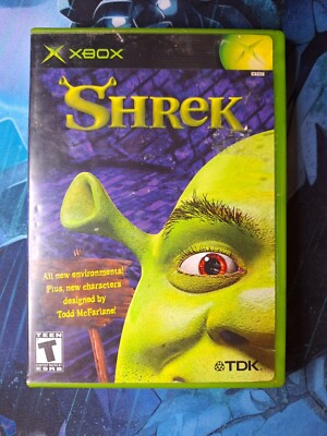 Shrek (Microsoft Xbox, 2001) CIB Complete In Box