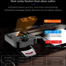 Bluetooth Car Card Transmitter Receiver Dual USB Charger MP3 Player Universal