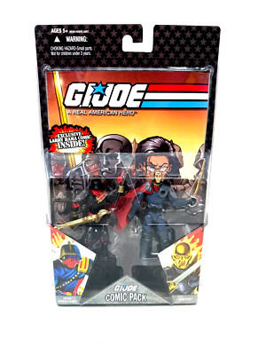 GI JOE Hasbro 25th Anniversary Comic 2-Pack Destro Iron Grenadier Sealed (Q)