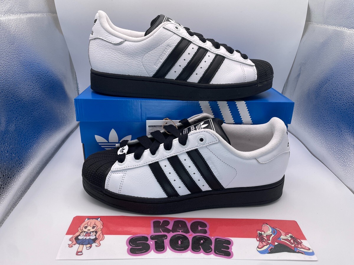 ★adidas★ Superstar II White Black JI0124 adidas Originals Superstar II JI0124 Cloud White / Core