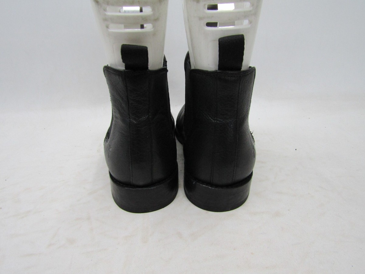 Frye Mens Size 7 D Black Leather Ankle Chelsea Boots | eBay