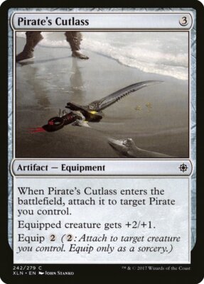 Pirate's Cutlass - Ixalan (C) - Magic: The Gathering MTG