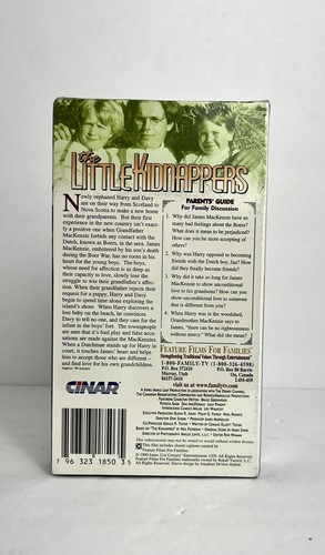 The Little Kidnappers VHS VCR Video Tape New / Sealed Feature Films Families - Picture 3 of 5