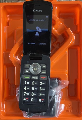 Boost Mobile Kyocera Coast KYS2151ABB Black Flip Cellular Phone Open Box——-20 - Picture 2 of 5