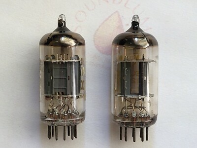 Paire De Tubes 12AU7 (ECC82) – Cifté – Appairés Et équilibrés – Occasion