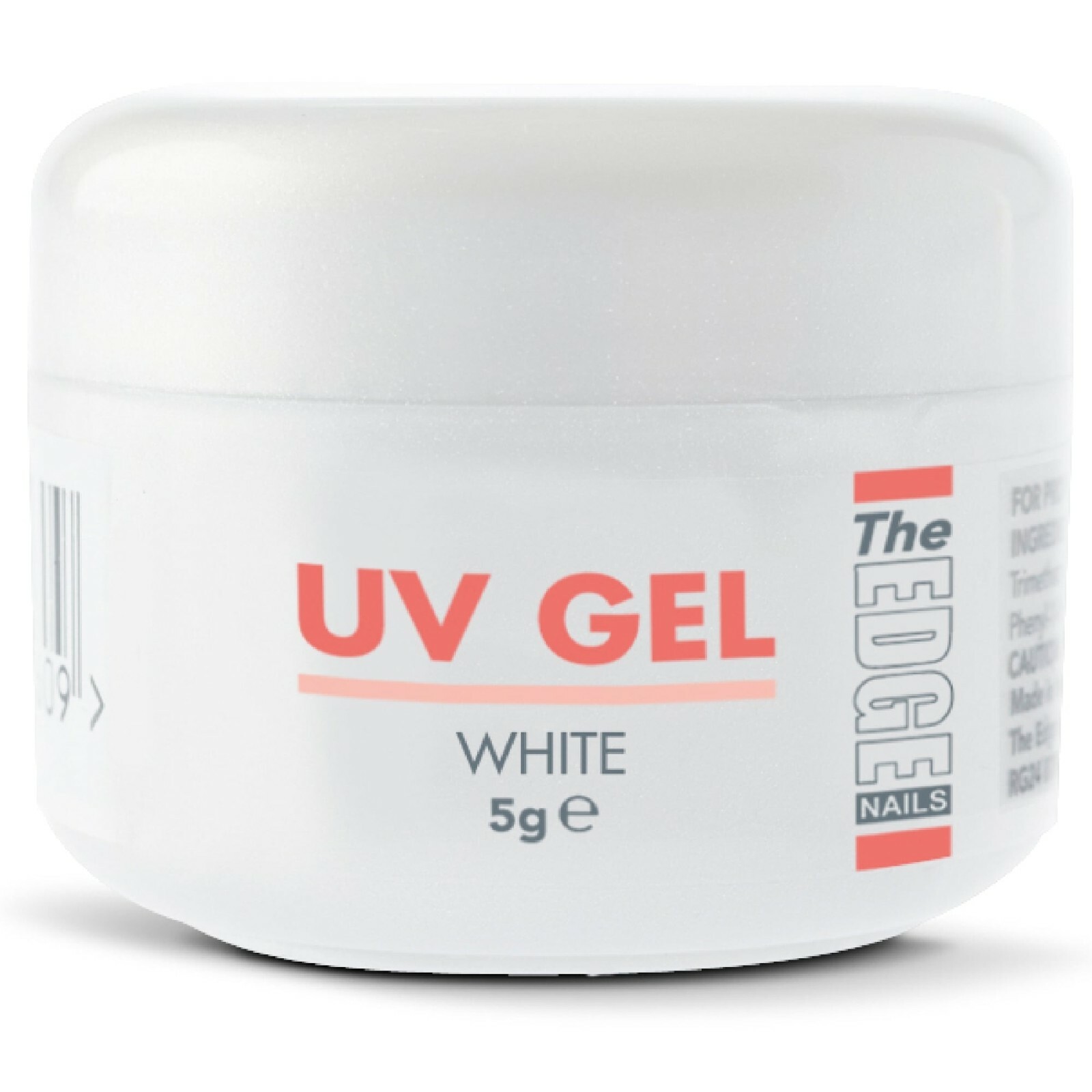 THE EDGE UV GEL WHITE 5G - FREE P&P