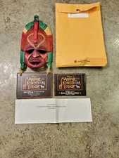 RARE 2001 Disney Animal Kingdom Lodge Imagineering Team Dedication Mask