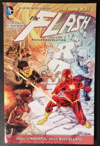 The Flash Vol. 2: Rogues Revolution (The New 52) [Paperback] Manapul, Francis - Afbeelding 1 van 4