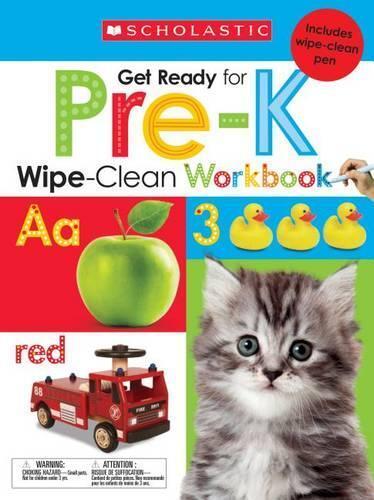 Get Ready for Pre-K Wipe-Clean Workbook: Scholastic Early  (Mixed Media Product)