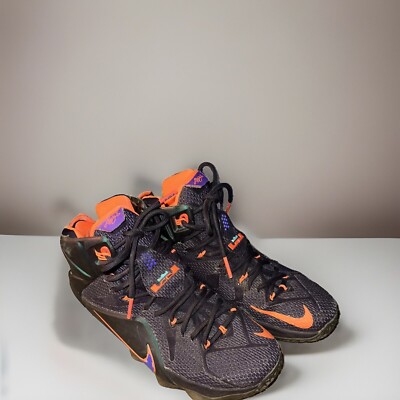 NIKE LEBRON XII 12 CAVE PURPLE-HYPER GRAPE-CRIMSON 
