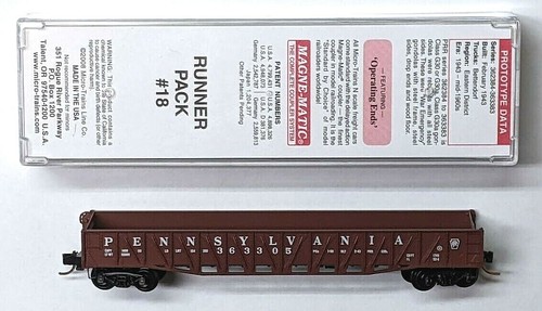 MTL Micro-Trains 06254070 Pennsylvania Railroad PRR 363305 50 pies góndola | Zustand: New