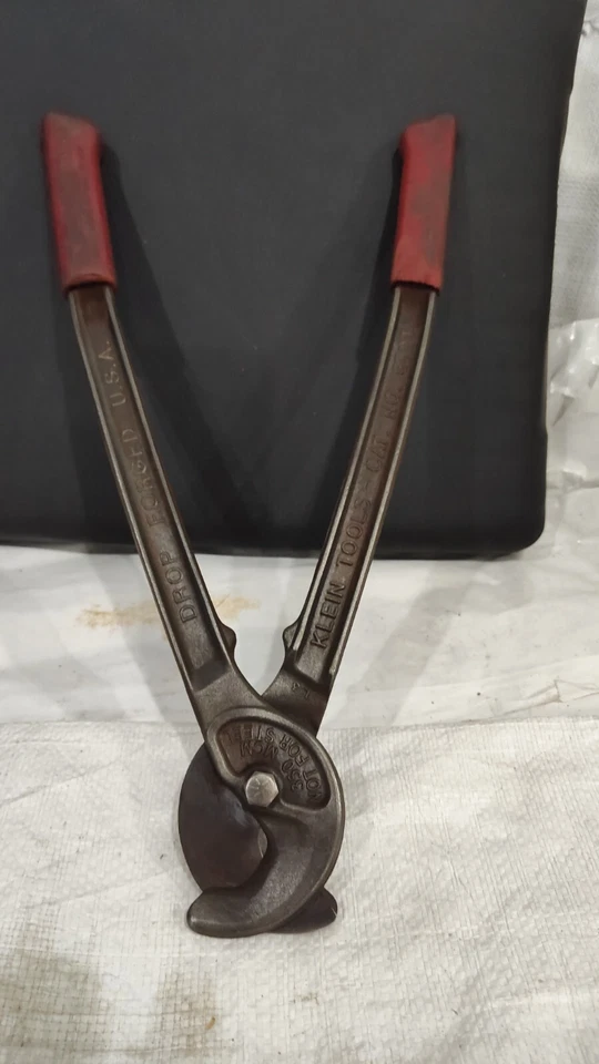 Klein Tools 16-3/4" Caída Forjado Utilidad Cable Cortador 350 MCM, Cat No. 63035 Foto 4 de 4