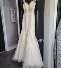 Pre-Owned Mori Lee Style 1903 - Champagne Mermaid Wedding Dress