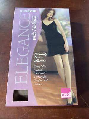 Mediven Full Length Thigh Closed Toe 20-30 Beige Medical Compression Stockings 