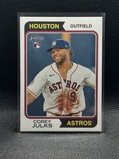 2023 Topps Heritage High Number 623 Corey Julks Astros Rookie Card