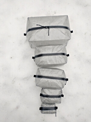 GREY Wild Sky Gear DCF cuben fibre Dyneema XL waterproof dry bag 30g Ultralight