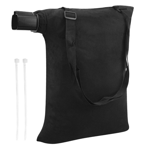 Sacco Di Raccolta Sottovuoto Per Soffiatori Foglie Black+Decker BV2900 E BV3100 - Borsa Grande Capacità In Poliestere, Con Cerniera Rinforzata