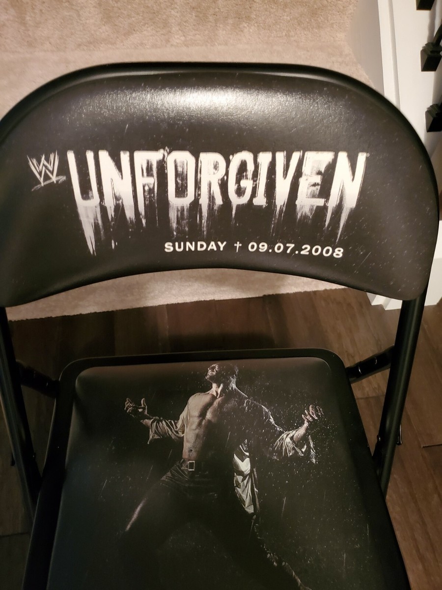 WWE Unforgiven 2008 PPV Ringside Chair with BATISTA, Final