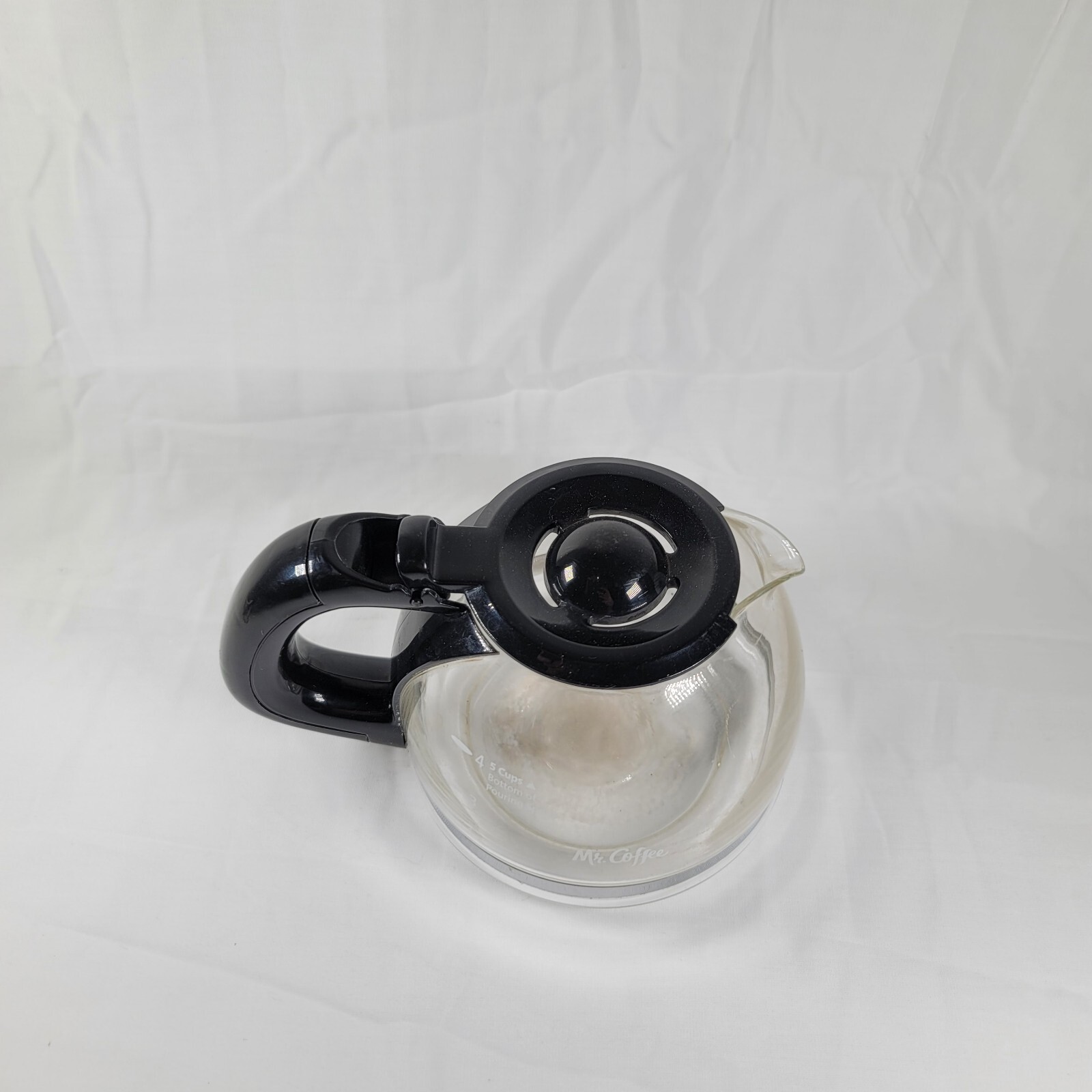 Mr. Coffee 45 Cup Glass Replacement Coffee Pot Carafe Black TF6 FS