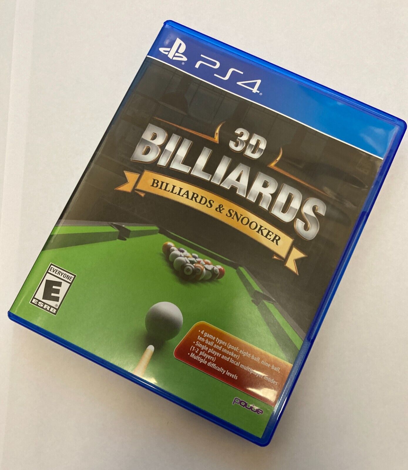 3D BILLIARDS: BILLIARDS & SNOOKER - 3D Billiards: Billiards & Snooker - Ps4  - SONY