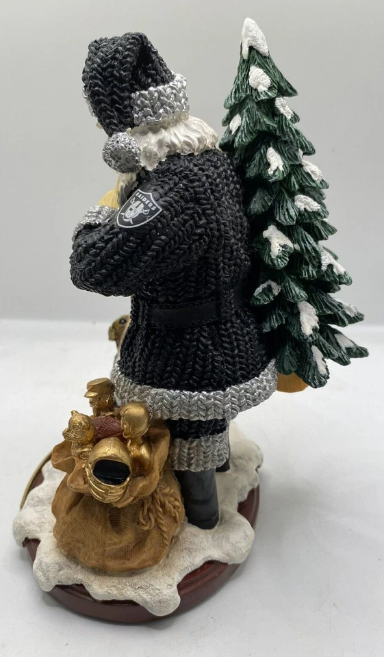 Boneco NFL Oakland Raiders Papai Noel's Friend 3º em série The Memory Company 2002 - Imagem 4 de 4