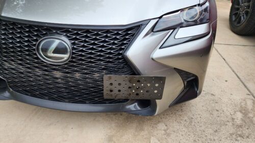 Bumper Tow Hook License Plate Mount Bracket For Lexus GS & GS F 2006-2020 New - Picture 1 of 11