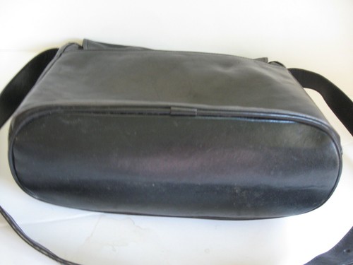 Handbag Oroton Black Vintage Leather Excellent - Picture 5 of 12
