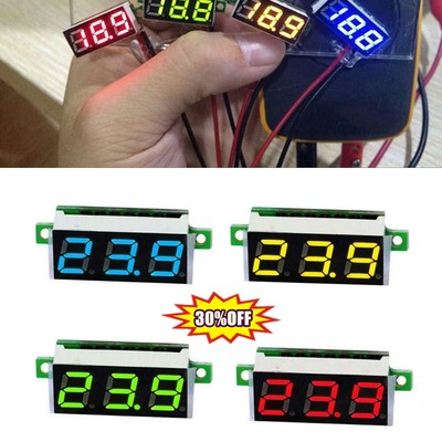 0,28 Zoll 2,5V - 30V Mini Digital Voltmeter Spannungsmesser Tester Nice