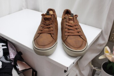 LEVIS MENS MILES JAXON Wx SYNTHETIC LEATHER CASUAL LACE UP SNEAKER SHOE SZ 9.5