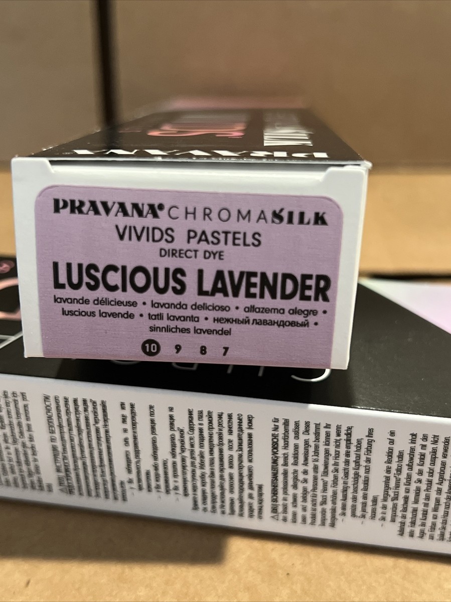 Pravana ChromaSilk Vivids Pastels LUSCIOUS LAVENDER Direct Dye