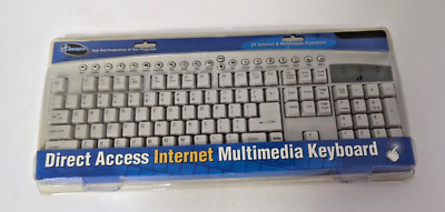 iConcepts Direct Access Internet Multimedia Keyboard