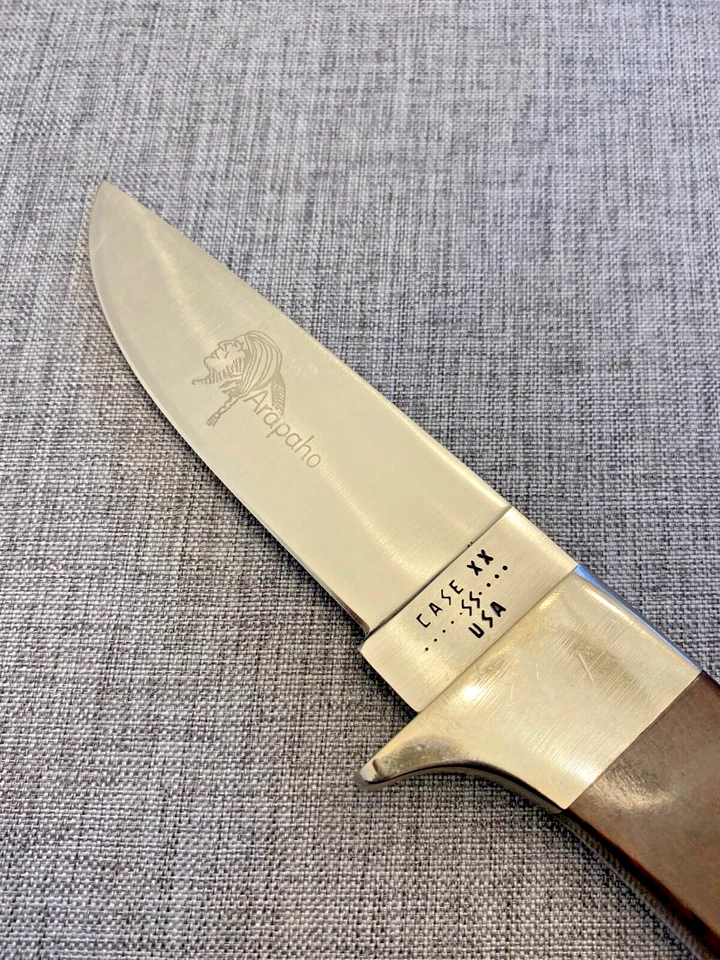 Vintage 1982 Case XX Arapaho Stainless Steel R503 Fixed Blade Knife - Image 3 of 4