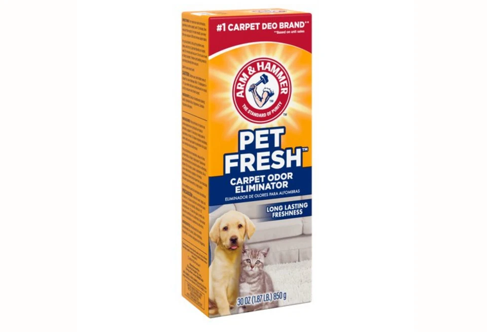 Arm & Hammer Pet средство для устранения свежего запаха порошок дезодорант для ковров упаковка 2 шт. (30 унций) - Изображение 2 из 4