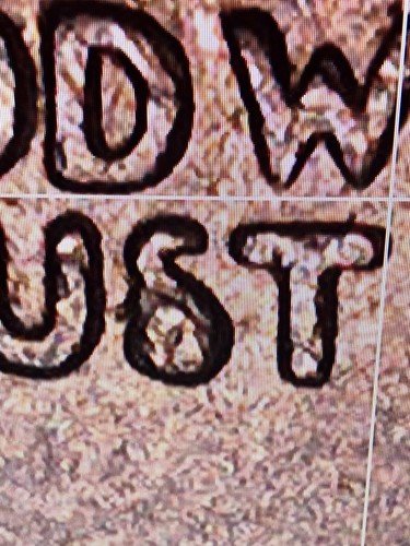 1996 D Washington Quarter Die Chip "S" in Trust Error Coin - Picture 6 of 7
