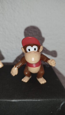 Donkey Kong Figur Diddy France Exclusive Kellogg's Nintendo Figur Selten
