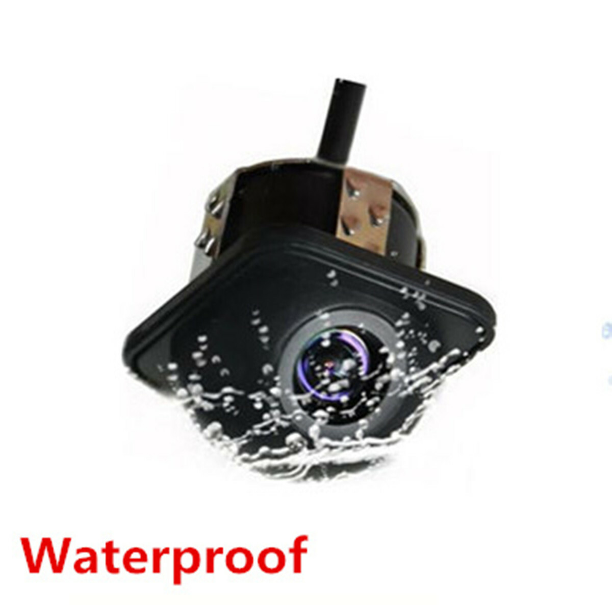 HD Vehicle Backup Rear View Reverse Car Parking Camera Waterproof CCD Hole Cam
