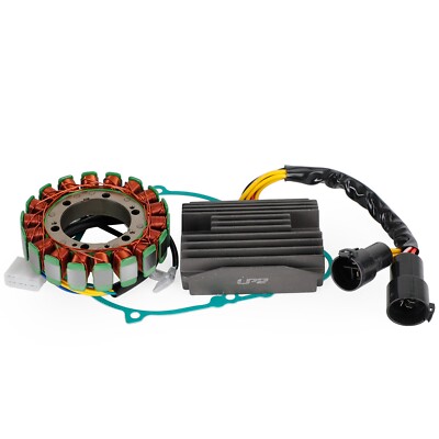 Magneto Stator+Voltage Rectifier+Gasket For Kawasaki Ninja ZX9R ZX-9R 2000-03 CA