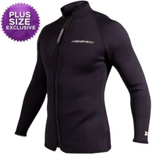 NeoSport XSPAN 3mm Paddle Jacket Multi Sport - Premium Neoprene Black