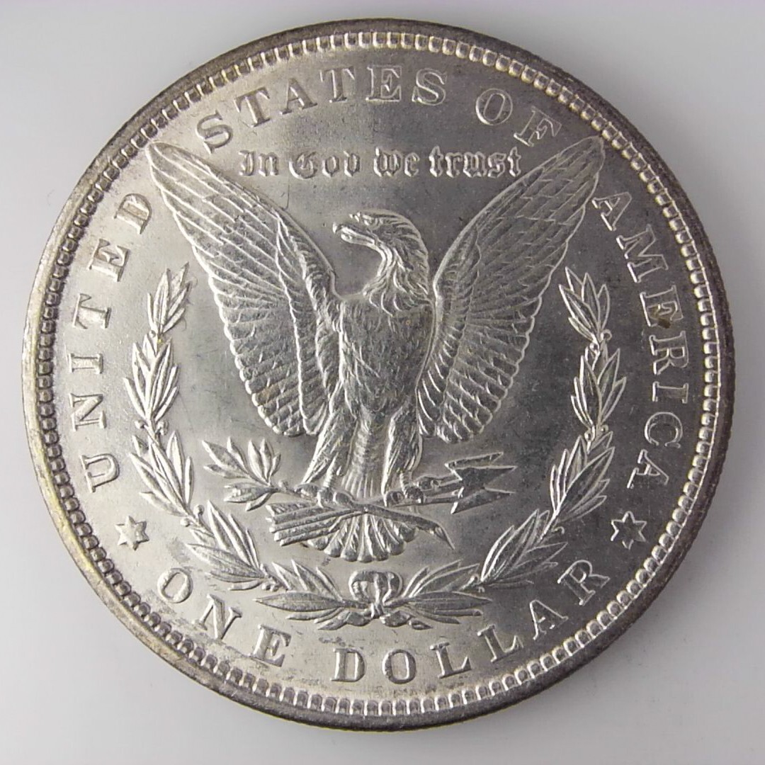 yu-i☺︎ VINTAGE AMERICAN SILVER~ 1889 Morgan Dollar 1$ US Mint Coin