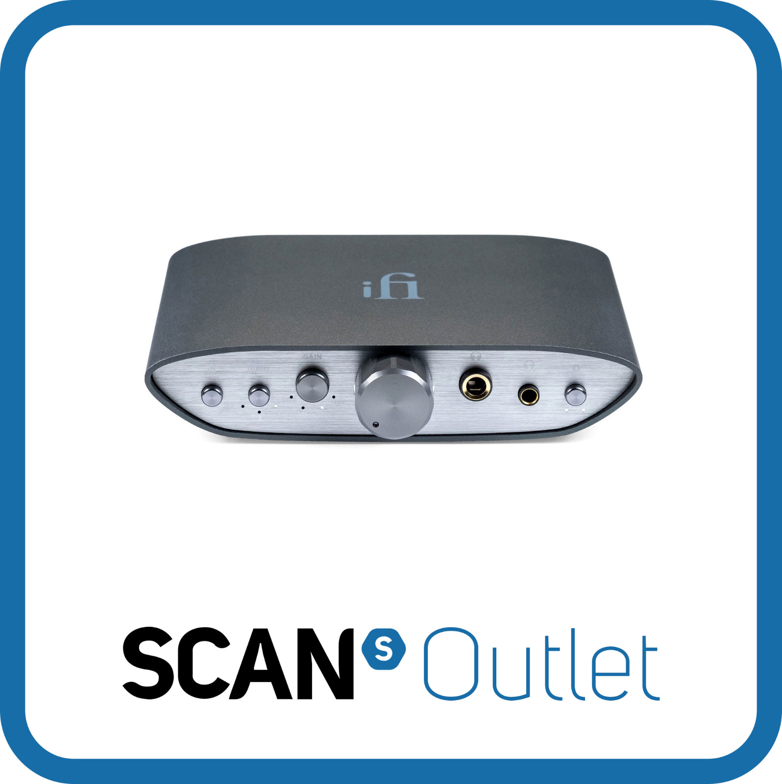 IFI Zen Can - Balanced Desktop Headphone Amp : 4.4mm + 6.35mm Outputs
