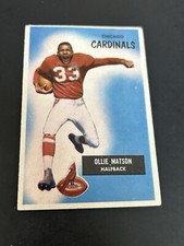 1955 Bowman Football #25 Ollie Matson HOF EX Chicago Cardinals U San Francisco
