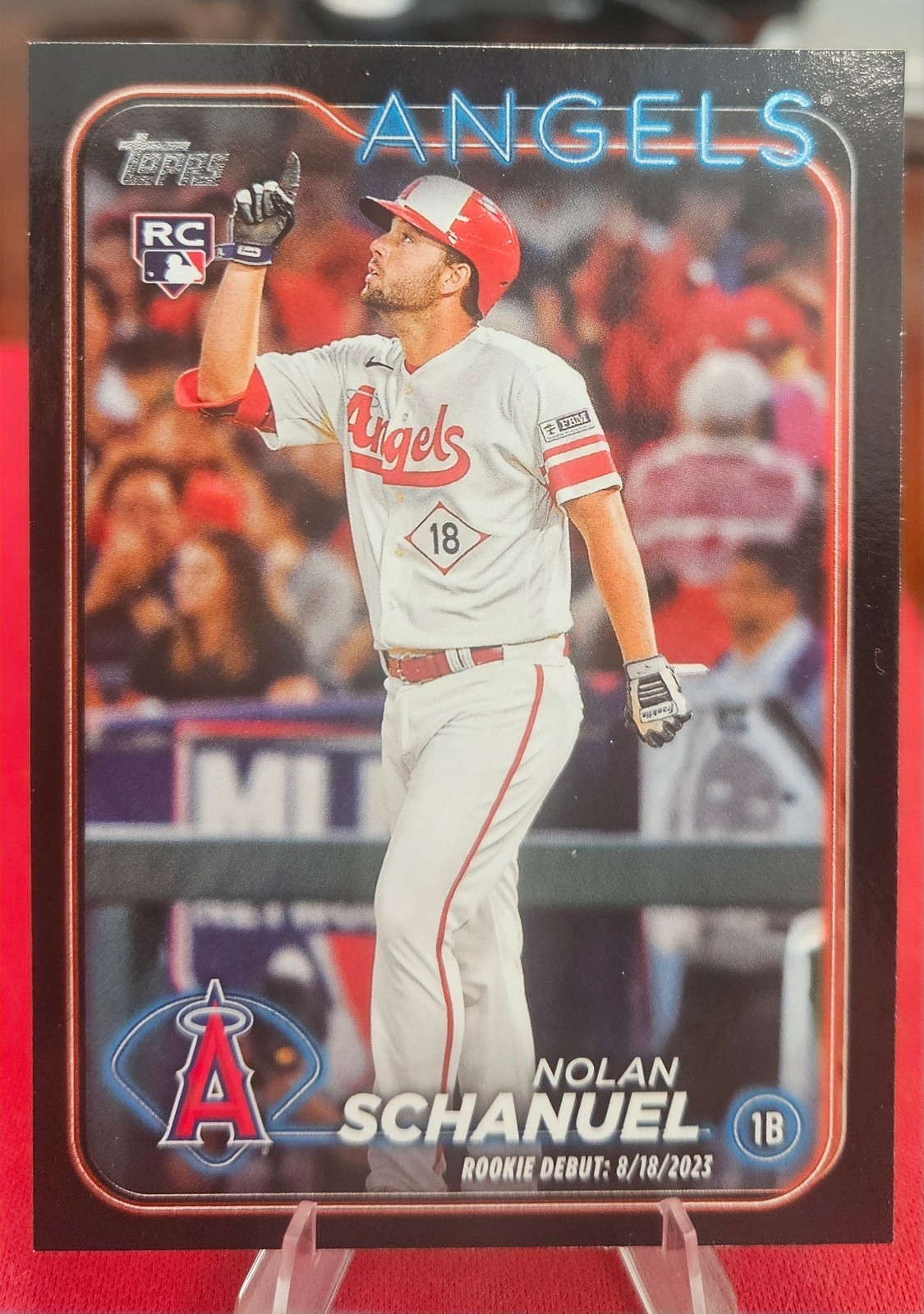 NOLAN SCHANUEL 2024 TOPPS UPDATE BLACK BORDER RC 66/74 #US193
