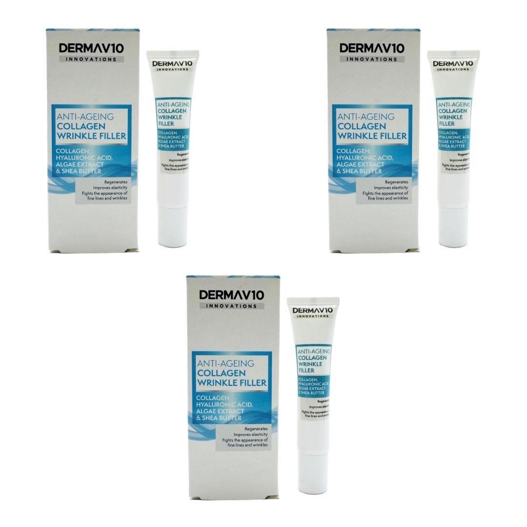 Derma V10 Anti Ageing Wrinkle Filler 15Ml - Image 11