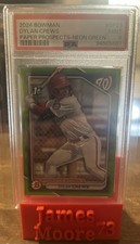 2024 Bowman - Prospects Dylan Crews #BP-23 Neon Green Border /399 (RC)