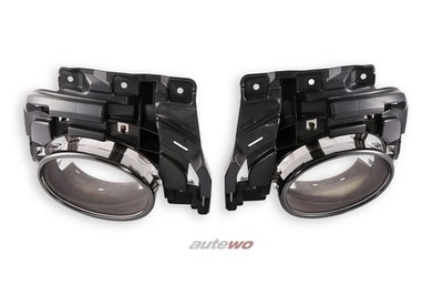 4M8253825D/4M8253826D Audi RSQ8 4M 4.0l TFSI Endrohrblenden Set schwarz