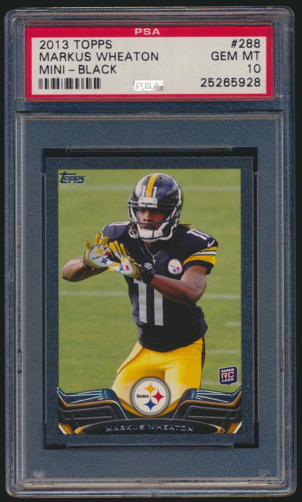 Markus Wheaton Topps #288 Mini-Black