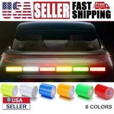 10Ft Car Safety Warning Reflective Tape Truck Auto Conspicuity Tape Film Sticker