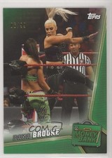 2019 Topps WWE Money in the Bank Green 6/99 Dana Brooke #27 0c3
