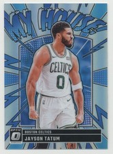 Jayson Tatum 2024-25 Donruss Optic My House Silver Holo Prizm #7 Boston Celtics