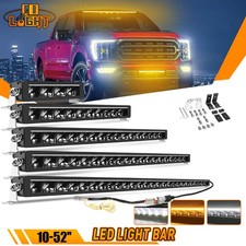 ECE E-Prüf  10-52 Zoll LED Lightbar 12V 24V Straßenzulassung Driving Offroad LKW